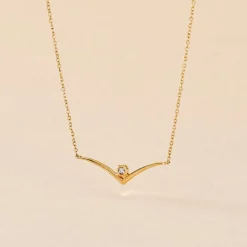 Collier Volia Or Jaune Diamant