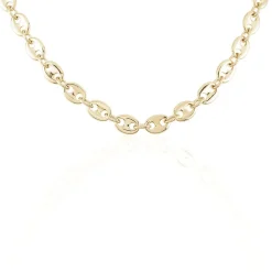 Collier William Plaqué Or Jaune