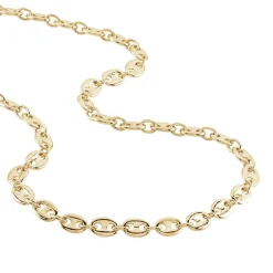 Collier William Plaqué Or Jaune