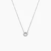 Collier Winona Argent Blanc