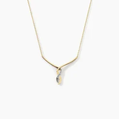 Collier Wynonna Or Jaune Diamant