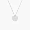 Collier Ylla Argent Blanc