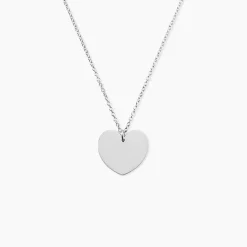 Collier Ylla Argent Blanc