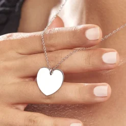 Collier Ylla Argent Blanc