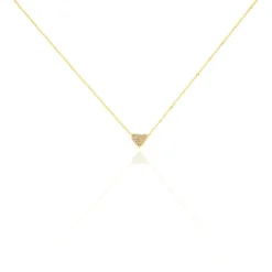 Collier Yora Or Jaune