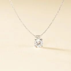 Collier Zilda Or Blanc Oxyde De Zirconium