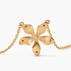 Collier Zinnia Plaqué Or Jaune