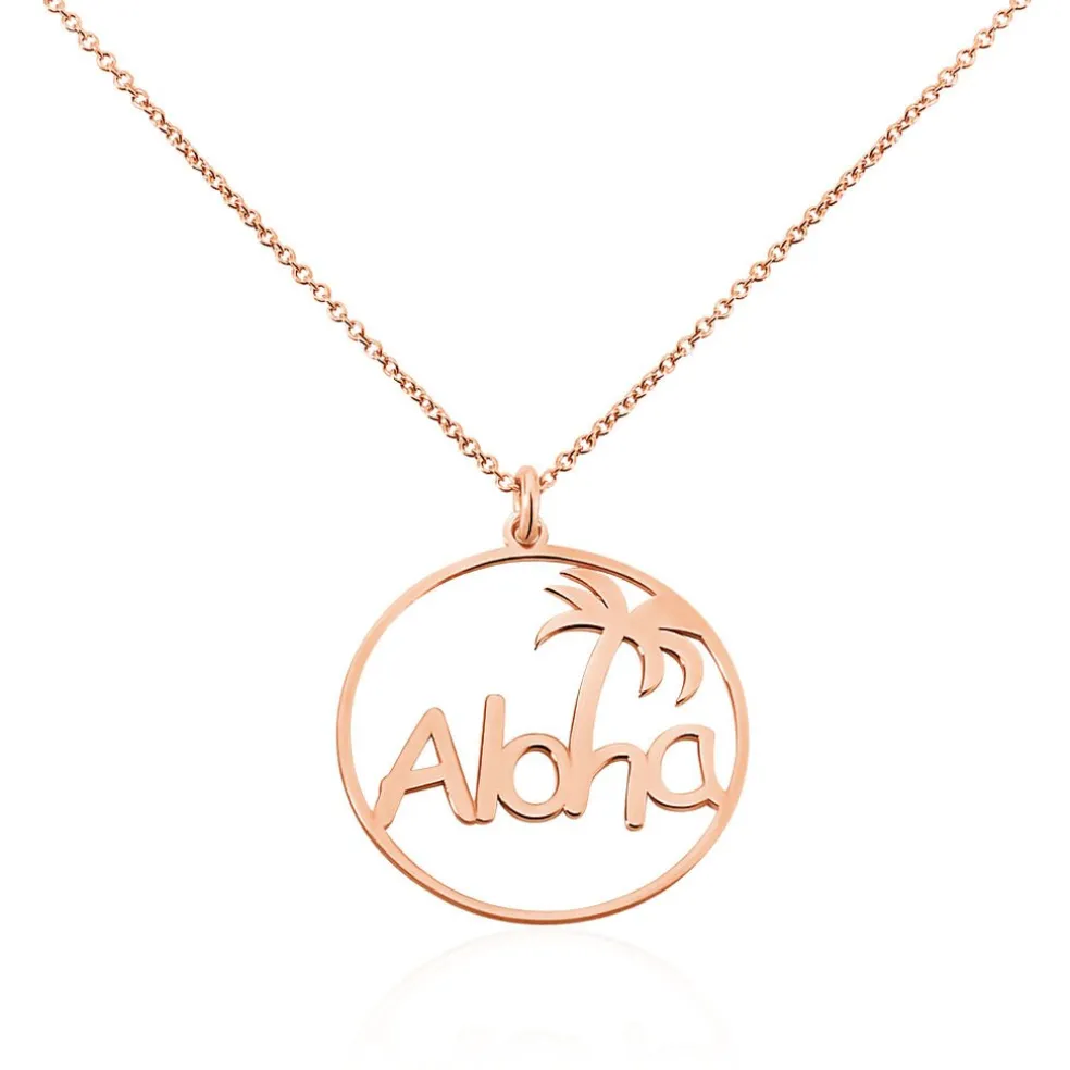 Collier Zofie Argent Rose