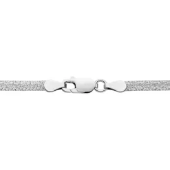 Collier Zoubeida Argent Blanc