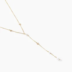 Collier Zsofika Or Jaune Perle De Culture