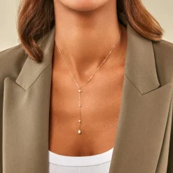 Collier Zsofika Or Jaune Perle De Culture