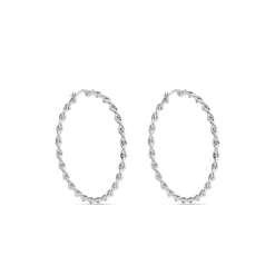 Creoles Acier Blanc Antonello