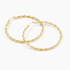 Creoles Acier Dore Antonello