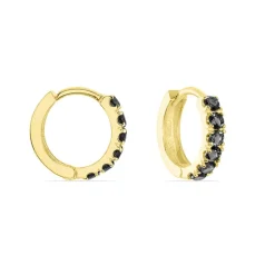 Creoles Or Jaune Andgelina Oxydes