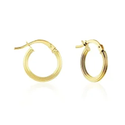 Creoles Or Jaune Miempie