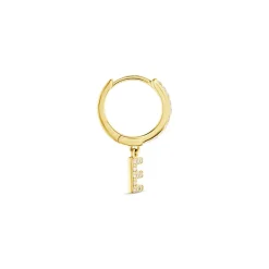 Créole Unitaire Léria Or Jaune Oxydes De Zirconium