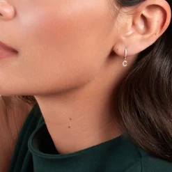 Créole Unitaire Léria Or Jaune Oxydes De Zirconium