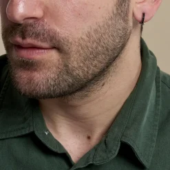 Créole Unitaire Vito Or Blanc Oxyde De Zirconium