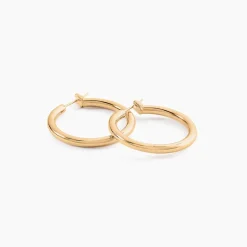 Créoles Adalie Plaqué Or Jaune