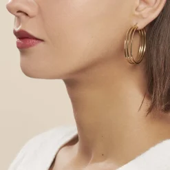 Créoles Adel Acier Jaune