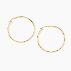 Créoles Agapanthe Or Jaune