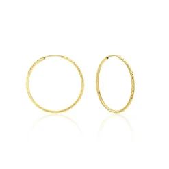 Créoles Aglavie Flexibles Or Jaune