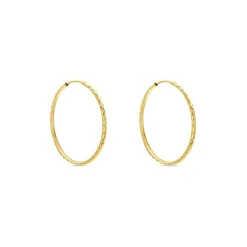 Créoles Aglavie Flexibles Or Jaune