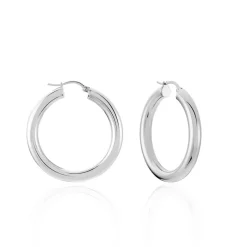 Créoles Amael Acier Blanc