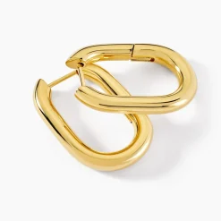 Créoles Anadia Acier Jaune