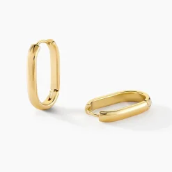 Créoles Anadia Acier Jaune