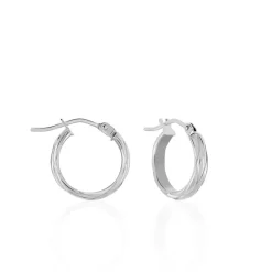 Créoles Ananas Or Blanc