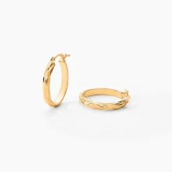 Créoles Ananas Or Jaune