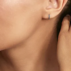 Créoles Andgelina Rondes Or Jaune Oxyde De Zirconium