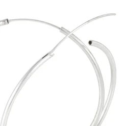 Créoles Argent Blanc Olympia