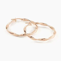 Créoles Argent Rose Alieno