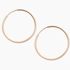 Créoles Argent Rose Olympia