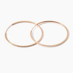 Créoles Argent Rose Olympia