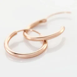 Créoles Argent Rose Olympia