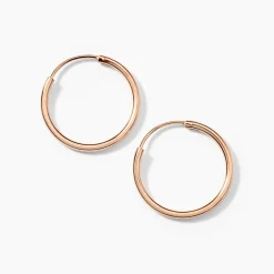 Créoles Argent Rose Olympia