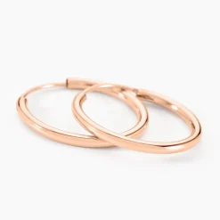 Créoles Argent Rose Olympia