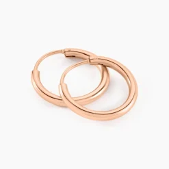 Créoles Argent Rose Olympia