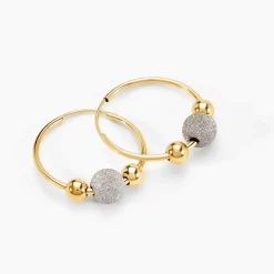 Créoles Ariel Or Bicolore