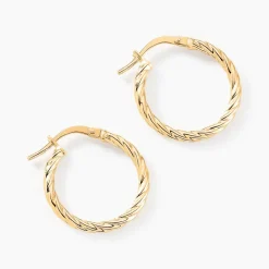 Créoles Bartimee Or Jaune