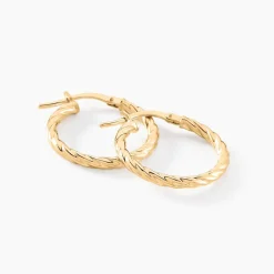 Créoles Bartimee Or Jaune