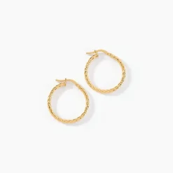 Créoles Bartimee Or Jaune