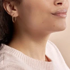 Créoles Bartimee Or Jaune