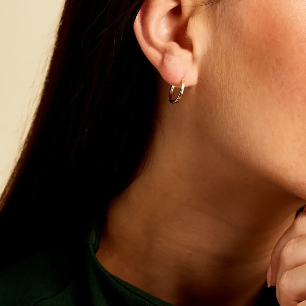 Créoles Benedikta Or Jaune