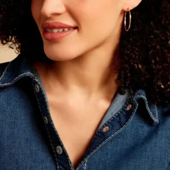 Créoles Benedikta Or Jaune