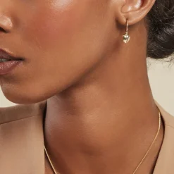 Créoles Big Love Or Jaune