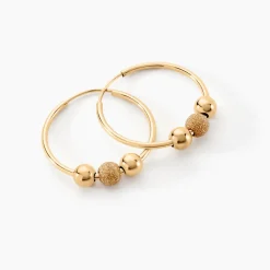 Créoles Brava Or Jaune